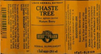 Herb Pharm Chaste Tree - herbal supplement