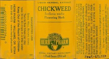 Herb Pharm Chickweed - herbal supplement