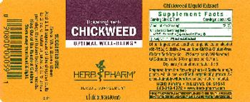 Herb Pharm Chickweed - herbal supplement