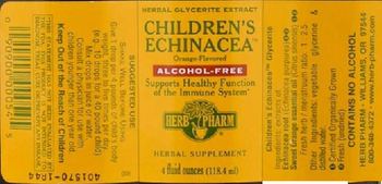 Herb Pharm Children's Echinacea Orange-Flavored Alcohol-Free - herbal supplement