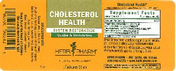 Herb Pharm Cholesterol Health - herbal supplement