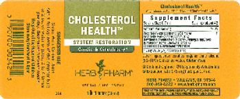 Herb Pharm Cholesterol Health - herbal supplement
