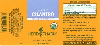 Herb Pharm Cilantro - herbal supplement