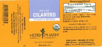 Herb Pharm Cilantro - herbal supplement