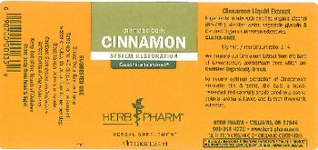 Herb Pharm Cinnamon - herbal supplement