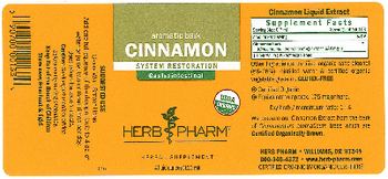 Herb Pharm Cinnamon - herbal supplement