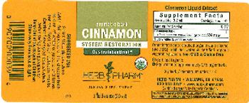 Herb Pharm Cinnamon - herbal supplement
