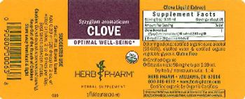 Herb Pharm Clove - herbal supplement