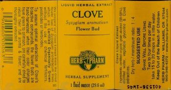 Herb Pharm Clove - herbal supplement