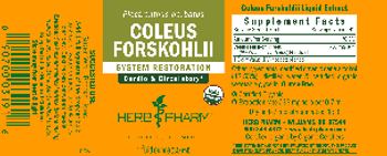 Herb Pharm Coleus Forskohlii - herbal supplement