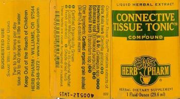 Herb Pharm Connective Tissue Tonic Compound - herbal supplement