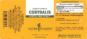 Herb Pharm Corydalis - herbal supplement