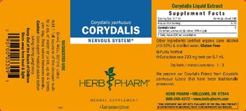 Herb Pharm Corydalis - herbal supplement