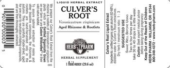 Herb Pharm Culver's Root - herbal supplement