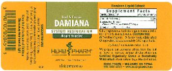 Herb Pharm Damiana - herbal supplement