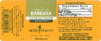 Herb Pharm Damiana - herbal supplement