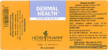 Herb Pharm Dermal Health - herbal supplement