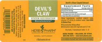 Herb Pharm Devil's Claw - herbal supplement