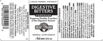 Herb Pharm Digestive Bitters Compound - herbal supplement