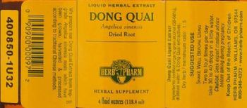 Herb Pharm Dong Quai - herbal supplement