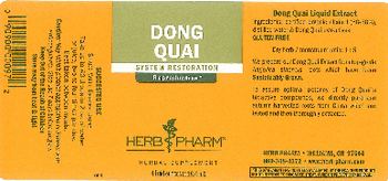 Herb Pharm Dong Quai - herbal supplement