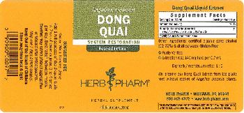 Herb Pharm Dong Quai - herbal supplement