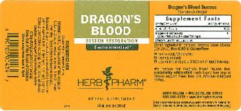Herb Pharm Dragon's Blood - herbal supplement
