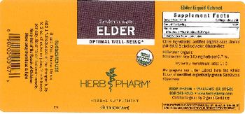 Herb Pharm Elder - herbal supplement