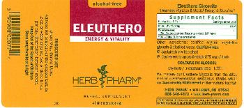 Herb Pharm Eleuthero - herbal supplement