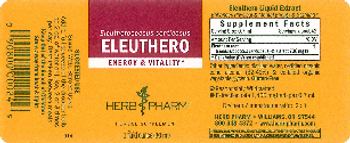 Herb Pharm Eleuthero - herbal supplement