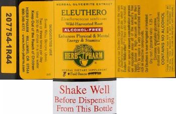 Herb Pharm Eleuthero Alcohol-Free - herbal supplement