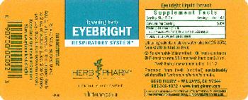 Herb Pharm Eyebright - herbal supplement