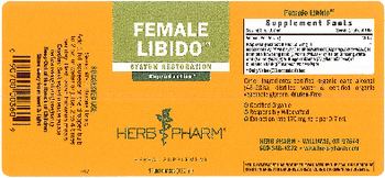 Herb Pharm Female Libido - herbal supplement