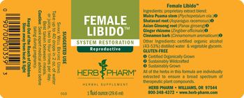 Herb Pharm Female Libido - herbal supplement