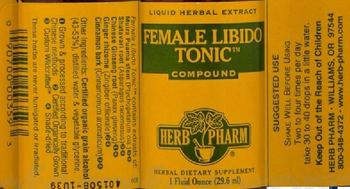Herb Pharm Female Libido Tonic Compound - herbal supplement