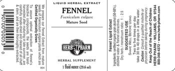 Herb Pharm Fennel - herbal supplement