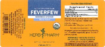 Herb Pharm Feverfew - herbal supplement