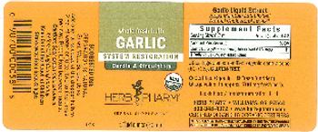 Herb Pharm Garlic - herbal supplement