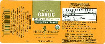 Herb Pharm Garlic - herbal supplement