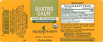 Herb Pharm Gastro Calm - herbal supplement