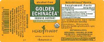 Herb Pharm Golden Echinacea Alcohol-Free - herbal supplement