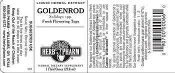 Herb Pharm Goldenrod - herbal supplement