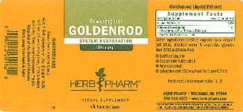 Herb Pharm Goldenrod - herbal supplement