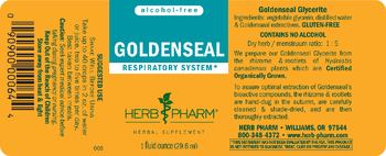 Herb Pharm Goldenseal - herbal supplement