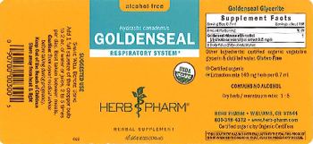 Herb Pharm Goldenseal Alcohol-Free - herbal supplement