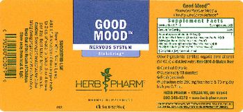 Herb Pharm Good Mood - herbal supplement