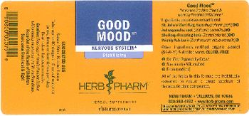 Herb Pharm Good Mood - herbal supplement