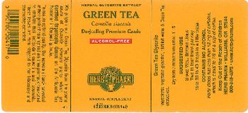 Herb Pharm Green Tea - herbal supplement