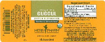 Herb Pharm Guggul - herbal supplement