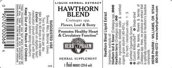 Herb Pharm Hawthorn Blend - herbal supplement